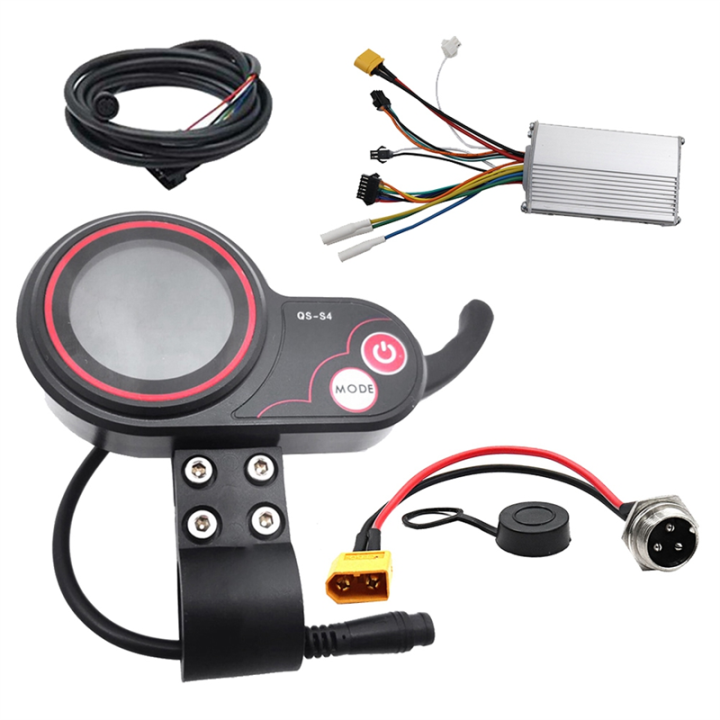 QS-S4 72V Thumb Throttle LCD Display Meter+48V 800W Controller+-60 Kit