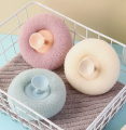 New Soft Mesh Bath Sponge Balls Cleaning Brush Body Cleaner Bathroom Accessories- 1 Piece (Suction Facility). 