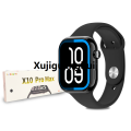 Xujiguanghui X10 Pro Max Series 10 Smart Watch 49mm | AMOLED Display, Wireless Charging, BT Calling, AOD Sports Modes | Ultra Thin Waterproof Smartwatch for Men Women. 