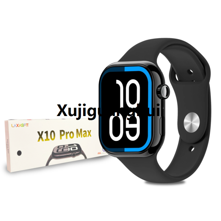 Xujiguanghui%20X10%20Pro%20Max%20Series%2010%20Smart%20Watch%2049mm%20%7C%20AMOLED%20Display,%20Wireless%20Charging,%20BT%20Calling,%20AOD%20Sports%20Modes%20%7C%20Ultra%20Thin%20Waterproof%20Smartwatch%20for%20Men%20Women%20-%20Image%202