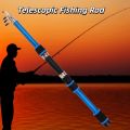 Small Portable Telescopic Fishing Rod Hard 45cm Storage Mini Fishing Pole Ultra Short .8m Fishing Hand Pole Stream Lake. 