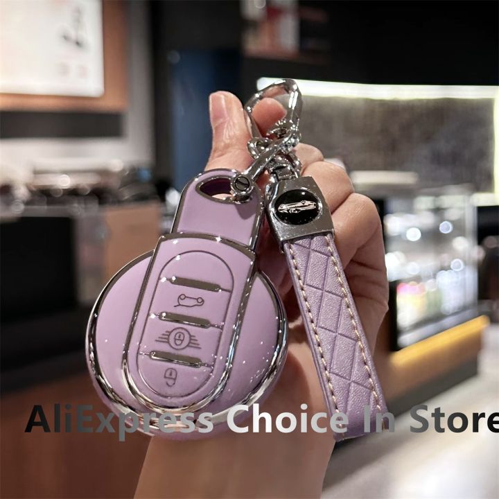 Luxury%20Premium%20Car%20Key%20Fob%20Case%20Cover%20with%20Keychain%20Lanyard%20for%20BMW%20MINI%20COOPER%20S%20ONE%20JCW%20F54%20F55%20F56%20F57%20F60%20CLUBMAN%20COUNTRYMAN%20-%20Image%204