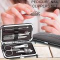 7 In 1 Manicure Kit, pedicure tools for feet, Nail Clipper, Manicure Pedicure kit for women and Men Grooming Kit, Acne Needle, Nail Filer Kit Professional Manicure Pedicure Set With Case. 