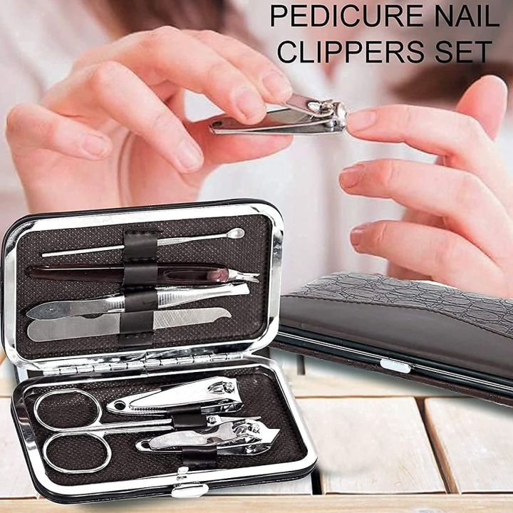 7%20In%201%20Manicure%20Kit,%20pedicure%20tools%20for%20feet,%20Nail%20Clipper,%20Manicure%20Pedicure%20kit%20for%20women%20and%20Men%20Grooming%20Kit,%20Acne%20Needle,%20Nail%20Filer%20Kit%20Professional%20Manicure%20Pedicure%20Set%20With%20Case%20-%20Image%205