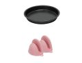 Philips Airfryer Home Pizza Accessory Kit with Pizza pan, Hand Mitts, HD9835/01, Compatible with Extra Large Airfryer. 