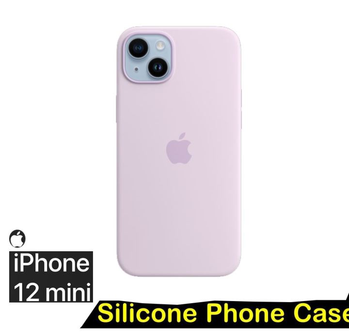 iPhone%2012%20mini%20Silicone%20Case%20-%20Blue/%20Cute%20Pink%20Sand%20(5.4%E2%80%9D)%20-%20Image%203