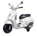 Kids Electric Vespa Scooter Rechargeable Ride on Motorcycle with Training Wheels. 