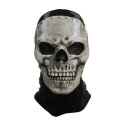 Halloween Horror Ghost Skull Mask Call of Duty MW2 Latex Headgear Helmet Cosplay Perform Party Masquerade Prop Skeleton Masks. 