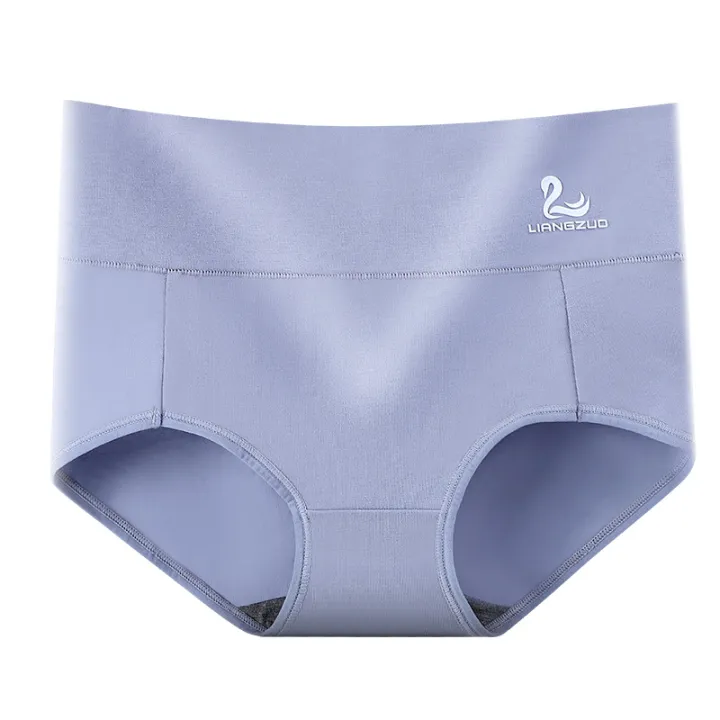 High-waisted%20cotton%20women's%20underwear%20swan%20belly%20warmer%20plus%20size%20fat%20MM%20graphene%20antibacterial%20crotch%20triangle%20panties%20-%20Image%205