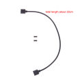 5V 3 Pin 12V 4pin ARGB Splitter Connector Extension Cable For PC Computer Fan Motherboard AURA RGB LED Strip Light Cologo. 