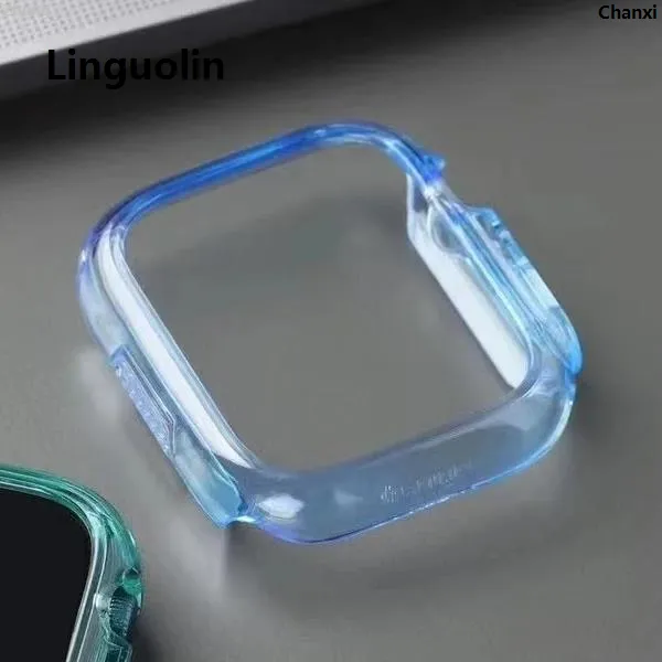 ChanxiPortable%20Linguolin%20Watch%20Ultm%2045mmtch%20CaIN%20FITSgp%20TH%20Clear%20Apple%20Wase%20Luxury%20for%20IWatch%20Series%207/8%2041m%2049mm%20ra%20PC%20Phone%20Case%20-%20Image%207