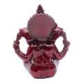 Maroon God Ganesh Ceramic Statue 6inch. 