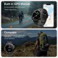 S_way Aolon Navi R3 Smart Watch Men GPS Map Running Pace Altitude 3ATM Waterproof AOD Display Amoled Screen Bluetooth Call Smartwatch. 