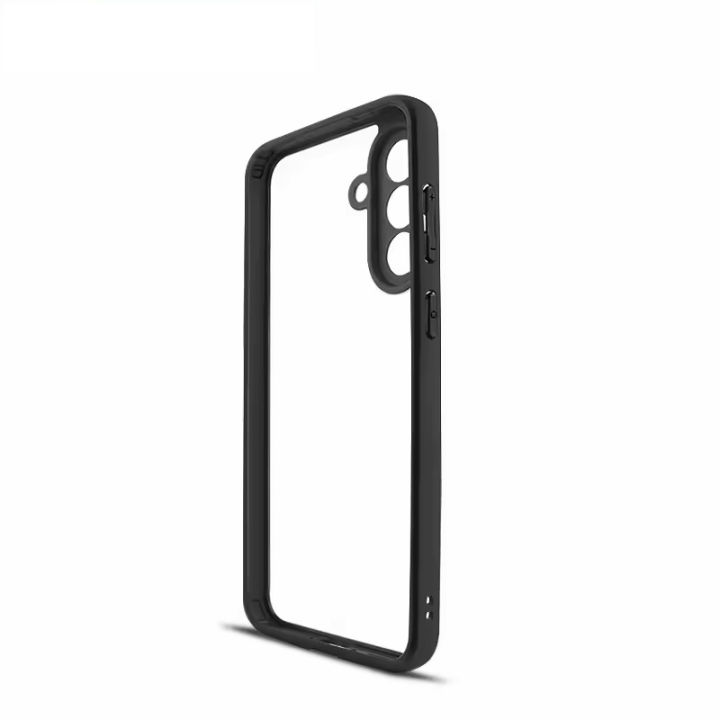 Samsung%20A56%205G%20Back%20Cover%20%7C%20Transparent%20Crystal%20Clear%20Hard%20PC%20Back%20Case%20with%20TPU%20Bumper,%20Drop%20Protection%20Case%20for%20Samsung%20Galaxy%20A56%205G%20-%20Image%203