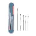 6 Pcs Ear Pick with a Storage Box Earwax Removal Kit. 