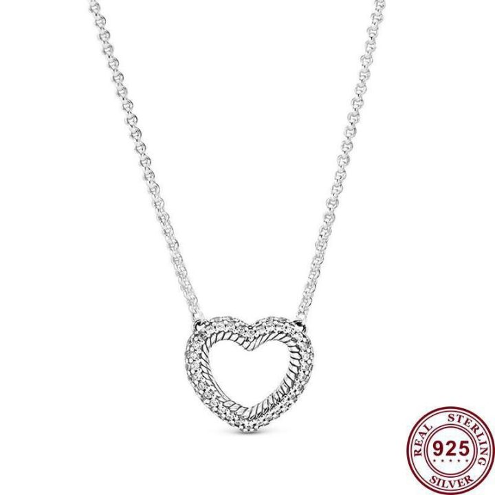 New%20Hot%20925%20Silver%20Shining%20Angel%20Eternal%20Love%20Women%20Necklace%20Women's%20Wedding%20High%20Quality%20Gift%20Fashion%20Charm%20Jewelry%20-%20Image%206