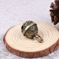 Brass Drop Bell Chinese Good Luck Tinkle Bell Charm For Bracelet and Anklet. 