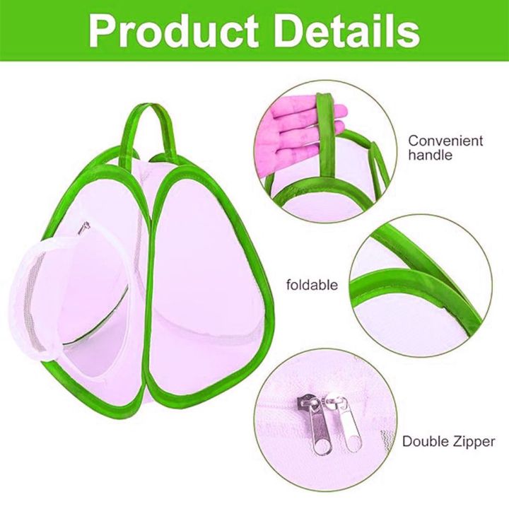 Durable%20Green%20Collapsible%20Insect%20Cage%20Zipper%20Opening%20Transparent%20Mesh%20Plant%20Insect%20Screen%20Feeding%20Box%20Insect%20Habitat%20Breeding%20Observing%20Cages%20Indoor%20Outdoor%20-%20Image%202