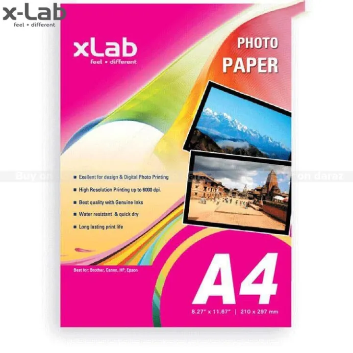 Xlab%20A4%20Glossy%20Photo%20Paper%205%20packet%20of%C2%A0Bundle%20-%20Image%202