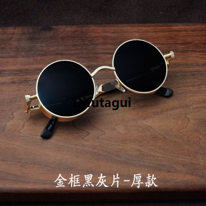 Difutagui%20Original%20%5B%20New%20%5D2021%20Steam%20Punk%20round%20Sunglasses%20Men%20Special%20and%20Women%20Classic%20Retro%20round%20Frame%20Sun%20Glasses%20Tide%20-%20Image%206
