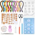 Paper Quilling Kits with Tools for Gift and Diy Home Decoration. 