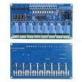 4 Digit LED DC 8 -36V 8 Channel Multifunction Relay Control Module with Power Indicator Relay Suction Indicator. 