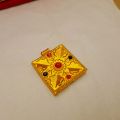 Panchadhatu Jantar Gold Plated Pendant Cultural Jewellery Item. 