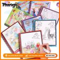 Wenefang Baby Care Magic Water Drawing Colouring Book 8 Pages Doddle For Kids And Toddlers - 6034 toys for girls. 