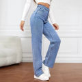 Straight Light Blue Jeans For Women - Multisize | Fashion | Jeans For Women | Pants For Women | Women'S Wear |. 