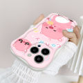 FELMYST for Redmi Note 10 Pro Note 10 Pro Max Back Cover Cute Pororo Loopy Cream Texture Wavy Edge Soft Silicone Phone Case. 
