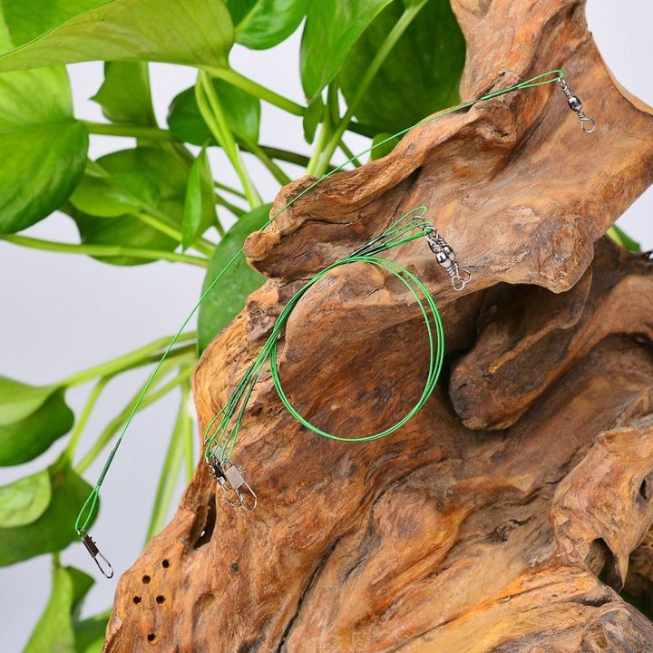 10pcs%20Stable%20Fish%20Hook%20Fishing%20Lead%20Line%20Rolling%20Swivels%20Anti-bite%20Thread%20Safety%20Snap%20High%20Carbon%20Stainless%20Steel%20String%20Fishing%20Steel%20Rope%20Wire%20-%20Image%208