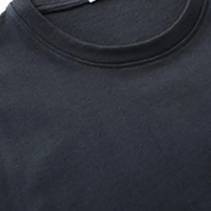 Dark%20Grey%20Cotton%20Plain%20Half%20Sleeves%20T-Shirt%20For%20Men%20-%20Dark%20Grey%20%7C%20Multisize%20%7C%20Fashion%20%7C%20Summer%20T-Shirts%20For%20Men%20-%20Image%203