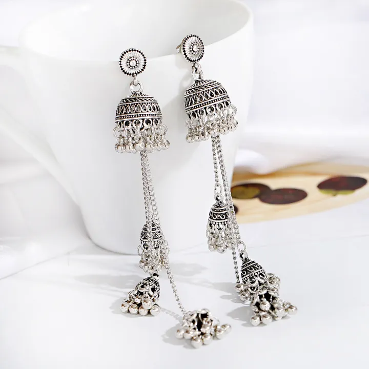 Retro%20bohemian%20style%20elegant%20port%20wind%20chimes%20long%20fringe%20personality%20versatile%20temperament%20show%20face%20thin%20earring%20girl%20-%20Image%206