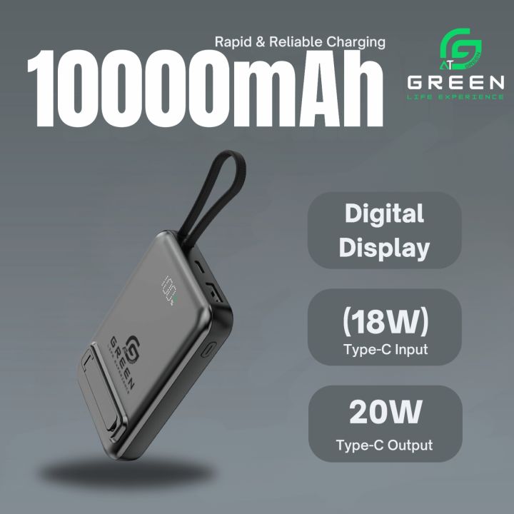 Green%20Mag%20Booster%20Powerbank%20%7C%2010000mAh%20%7C%20Magsafe%20%7C%2022.5W%20Super%20Fast%20charging%20%7C%2015W%20Wireless%20Fast%20Charging%20%7C%20Attach%20Wire%20%7C%20PD%20input-Output%20%7C%20Digital%20Display%20%7C%20Lithium-Polymer%20Battery%20%7C%20Slim%20&%20Thinner%20Pocket-Friendly%20%7C%20Stand%20&%20Lanyard%20%7C%20metallic%20UV%20%20Coating%20-%20Image%207