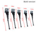 1Pcs Cycling Mountain Bike Kickstand Adjustable Replacement Black Children Bicycle Side Parking Stand Foot Bicycle Brace CF8. 