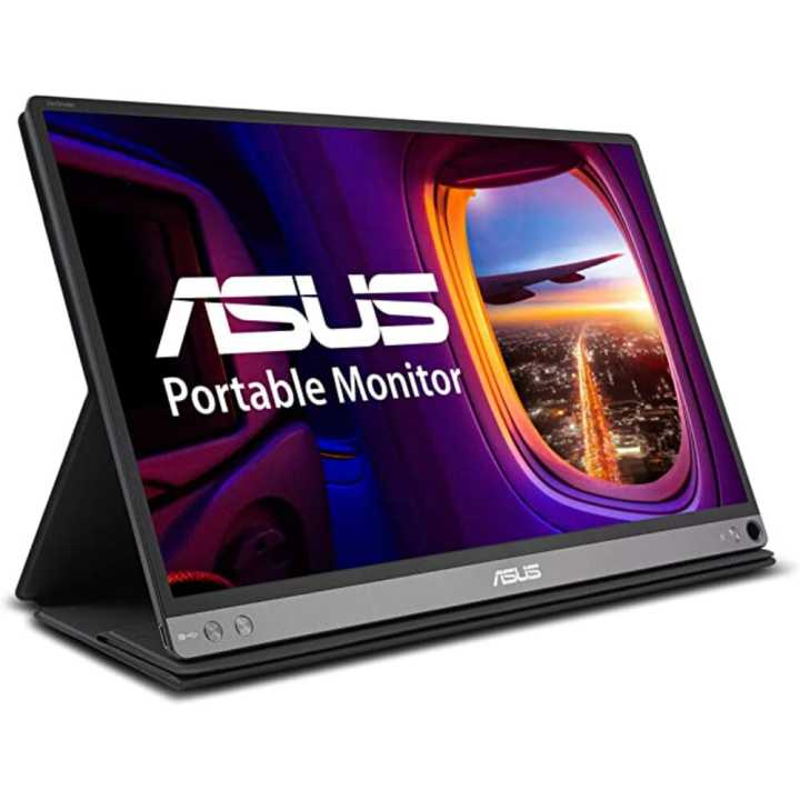 Asus ZenScreen MB16AC Portable USB Monitor - 15.6 Inch Full HD, USB Type-C, Flicker Free