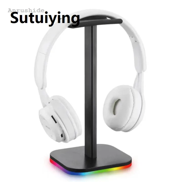 Sutuiying%20Fashion%20Anrushide%20RGB%20Gaming%20Headphone%20Stand%20Rack%206%20Monochrome%20Modes%20Gamer%20Headset%20New%20Display%20Stand%20Headset%20Holder%20Hanger%20Earphone%20Accessories%20-%20Image%207