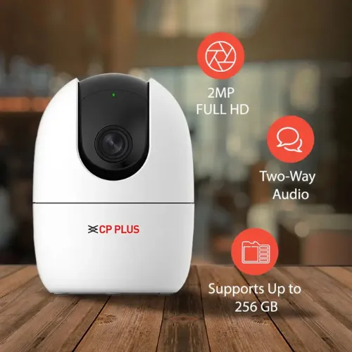 CP Plus CP21 Eezo (2MP Wifi Pan & Tilt Camera - 10 Mtr.)