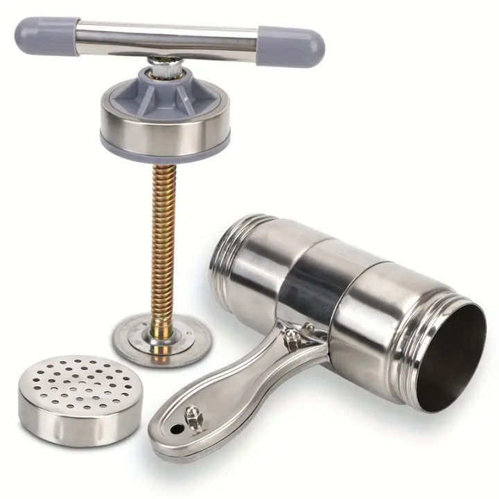 Stainless%20Steel%20Making%20Spaghetti%20Press%20Pasta%20Machine%20Manual%20Noodle%20Maker%20Fruits%20Juicer%20With%202%20Or%205%20Pressing%20Moulds%20DD7%20-%20Image%204