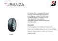 Bridgestone 225/55 R18  T001 For Mitsubishi Outlander, Kia Sportage, Peujeot-3008/5008, Subaru XV. 