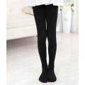 FORIDE 2X White Kids Girls Velvet Ballet Tights Dance Socks Microfiber Socks Professional Dance Leggings S. 