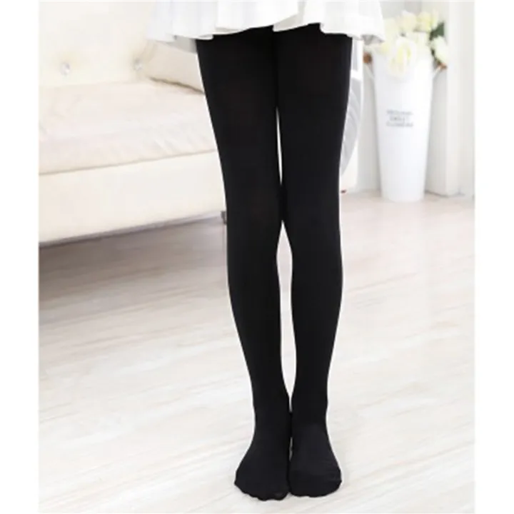FORIDE%202X%20White%20Kids%20Girls%20Velvet%20Ballet%20Tights%20Dance%20Socks%20Microfiber%20Socks%20Professional%20Dance%20Leggings%20S%20-%20Image%208