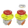 Emergency Stop Push Button Switch AC 660V 10A Switch Lift Latching Self Lock ZHIXING. 
