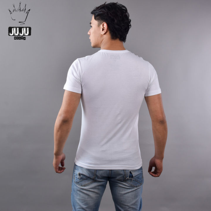 JUJU%20Wears%20White%20Colour%20Nepali%20Chopper%20Printed%20Cotton%20Tshirt%20For%20Unisex%20-%20Image%205