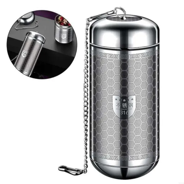 316Stainless%20Steel%20Infuser%20Kettle%20Filter%20Maker%20Metal%20Texture%20Teas%20Accessory%20Suitable%20for%20Home%20and%20Office%20-%20Image%203