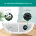 JAERBEE 8PCS Cat Water Fountain Filter Replacement Filters for 3L/105oz Stainless Pet Water Fountain Dog Fountain Filter. 
