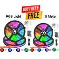RGB Light Buy 1 Get 1 Free Rgb 5M Strip Multicolored Led Strip Lights. 