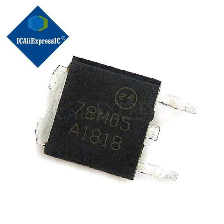 10pcs L78M05Cdt L78M05 To-252 To252 78m05 Positif Voltage Regulators