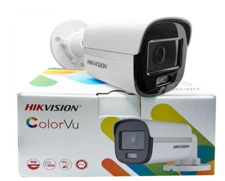 HIKVISION%202MP%20ColorVu%20Bullet%20Camera%20DS-2CE10DF0T-PF%203.6MM%20IP67%20+%20USEWELL%20BNC%20DC,%20White%20-%20Image%203
