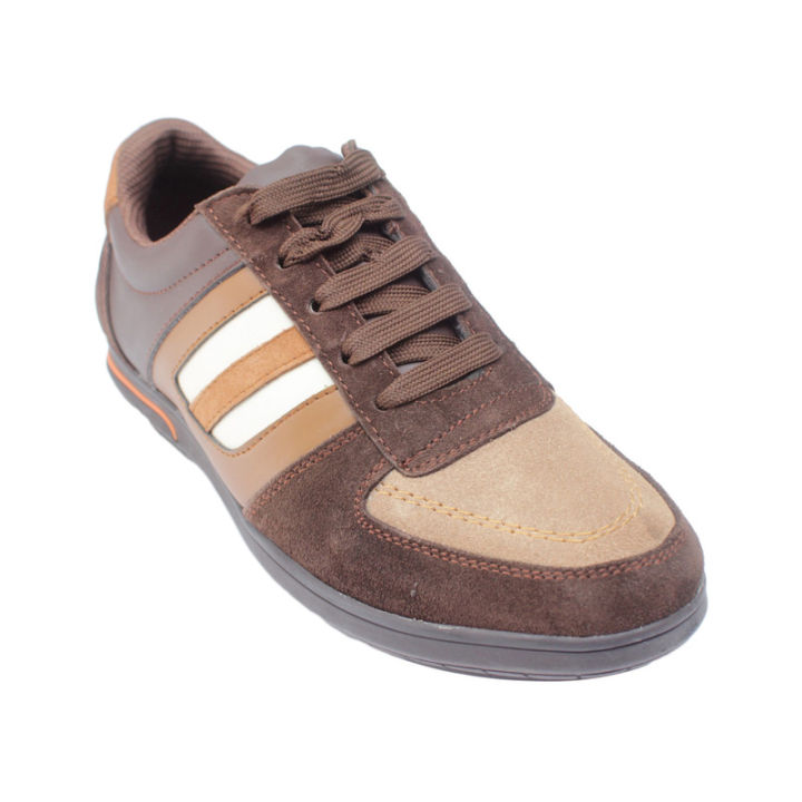 Brown Black Horse Sport Shoes For Men